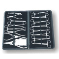 12piece Pins 316l Surgical Steel Stretching Kit Professional Ear Expander Taper Insert Piercing Tattoo Tool Kits
